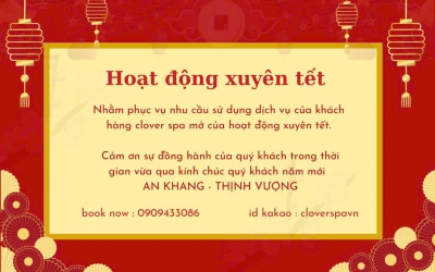 thông báo tết