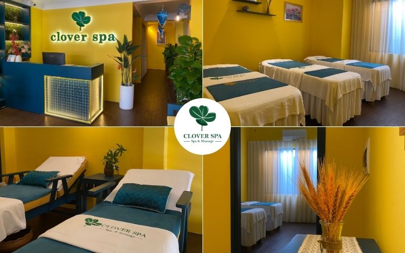 Clover Spa địa điểm nổi bật nhất trong top massage cho nam tại Đà Nẵng