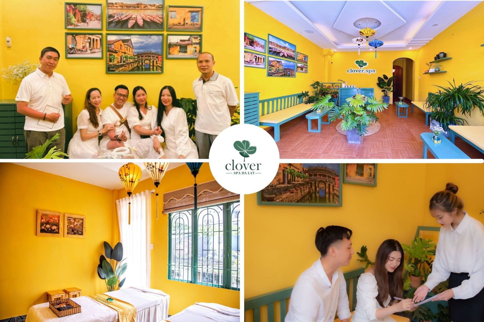 Massage tại clover spa